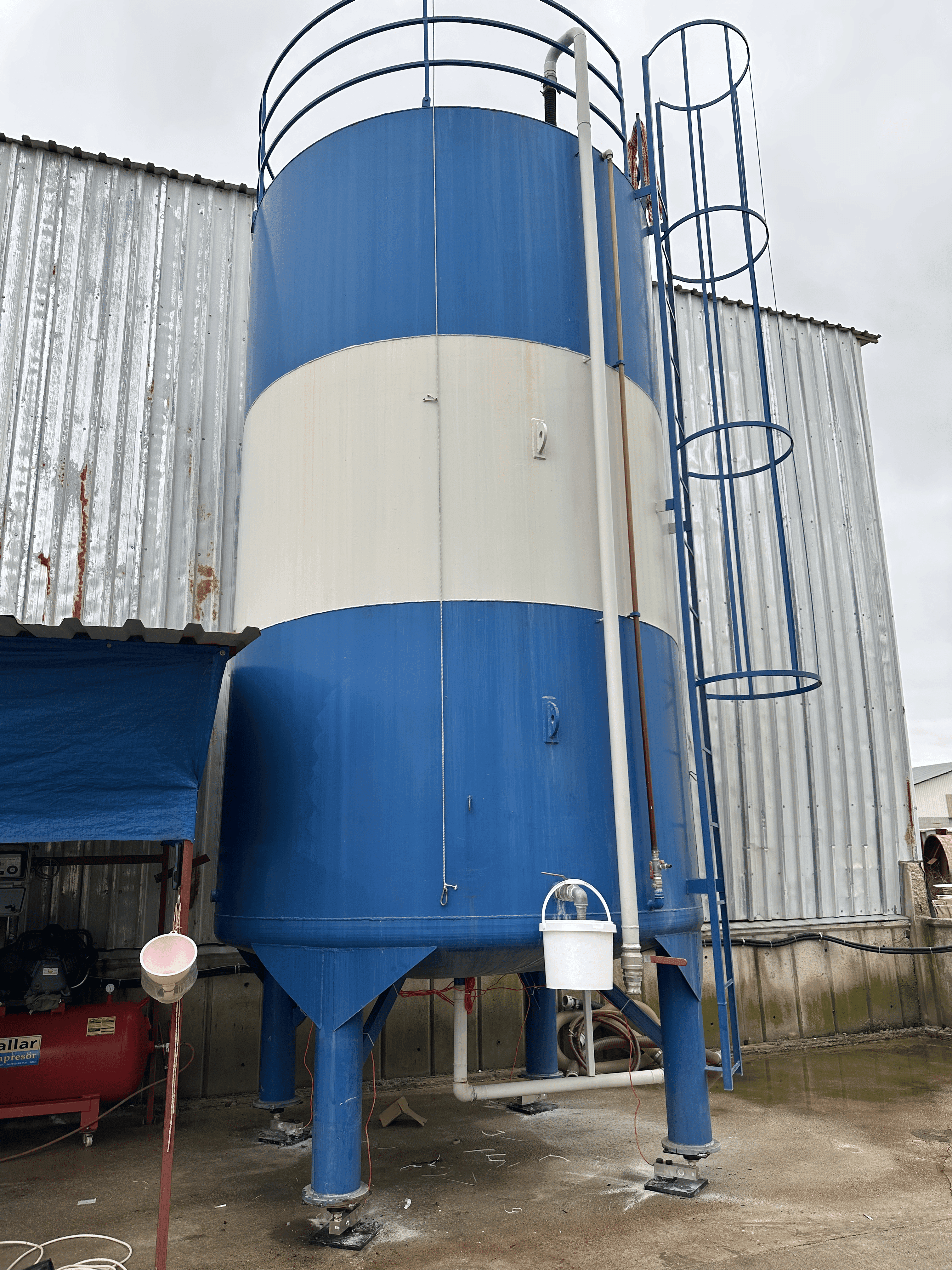 Özel Endüstriyel Silo, Tank & Bunker Tartım ve Dozajlama Sistemi Saha Fotoğrafı 2