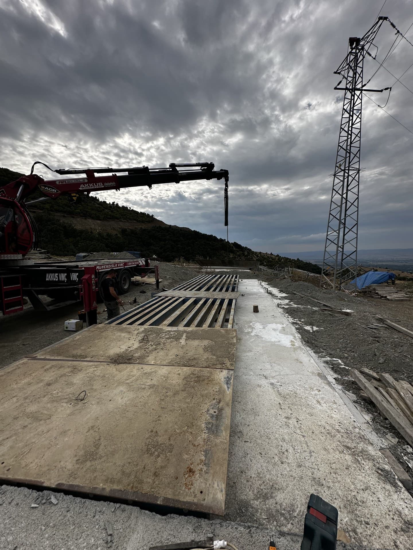 Tokat Bağlarbaşı Gölet Projesi Taşıt Kantarı Montaj, Mekanik/Elektronik Bakım ve Kalibrasyon Saha Fotoğrafı 5