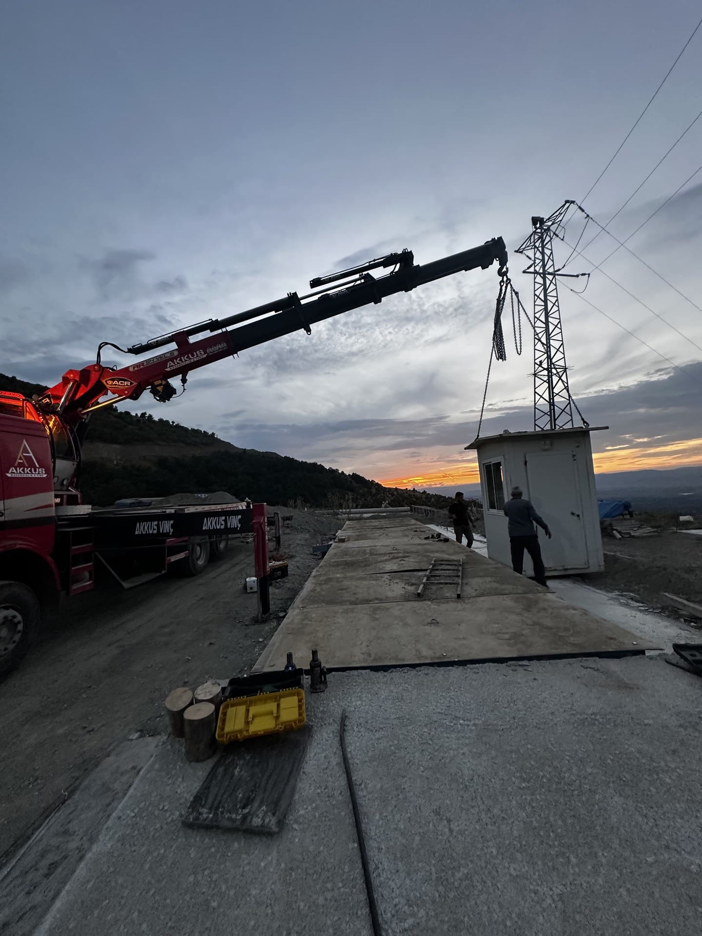 Tokat Bağlarbaşı Gölet Projesi Taşıt Kantarı Montaj, Mekanik/Elektronik Bakım ve Kalibrasyon Saha Fotoğrafı 9